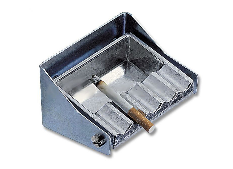 Wandascher aus Aluminiumguss